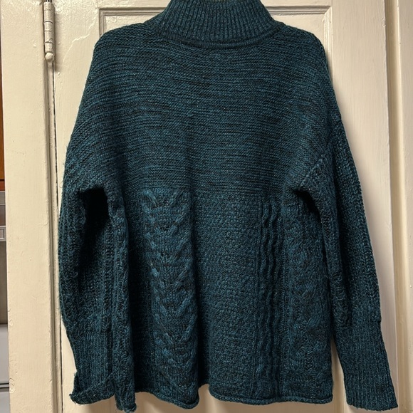 Dark Blue, Black & Sparkle Sweater - Picture 2 of 5